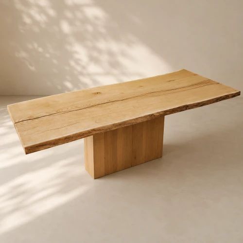 STÓŁ  DREWNIANY LIVE EDGE MONOLIT DĘBOWY 240 x 90 cm  OD RĘKI (1)